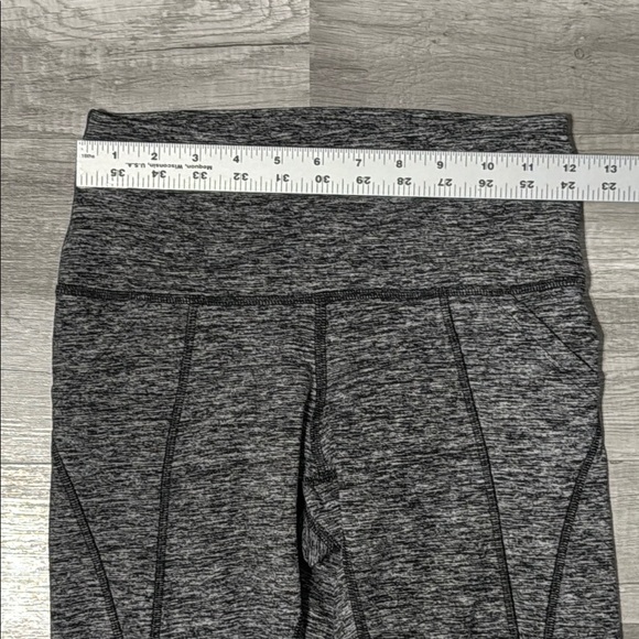 Gray Athletic Leggings - Picture 2 of 8